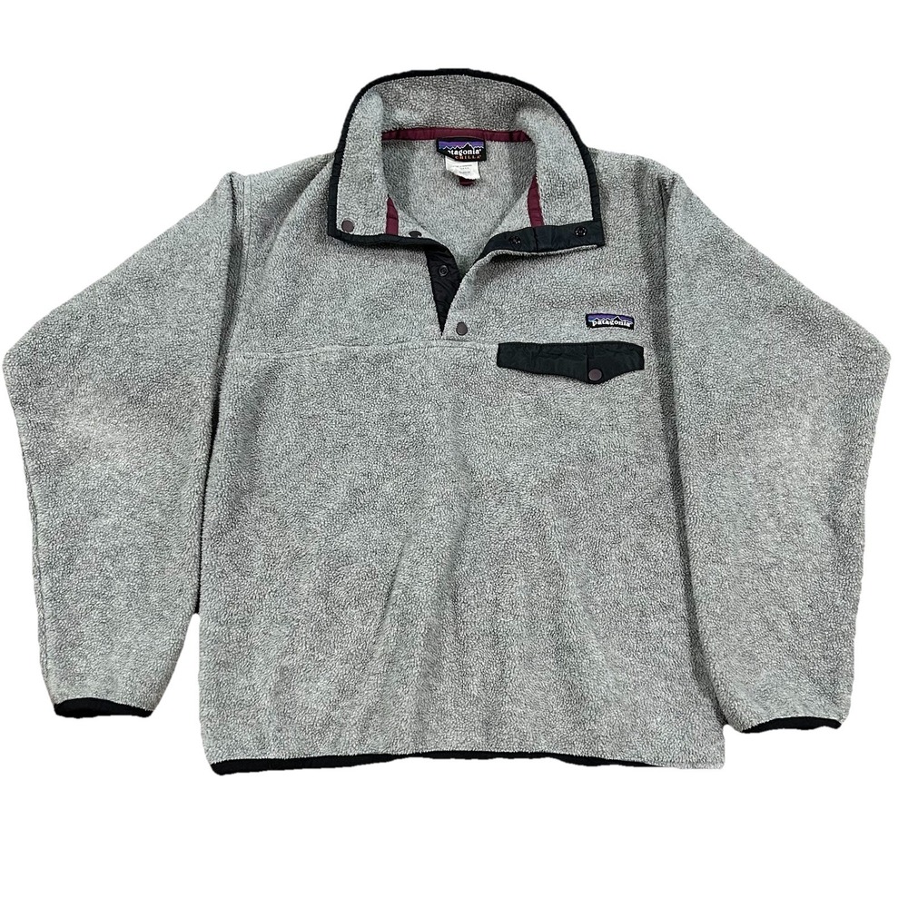 Vintage Patagonia Snap-T Synchilla Pullover Unisex Small Gorpcore Fleece 90s USA